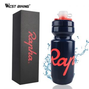 Rapha Cycling Water Bottle 620ml Leak-proof Squeezable Bike Water Bottle BPA-free Camping Hiking Lockable Sport Water Bottle