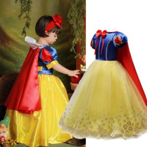 2020 Children Girl Snow White Dress for Girls Prom Princess Dress Kids Baby Gifts Intant Party Clothes Fancy Teenager Clothing