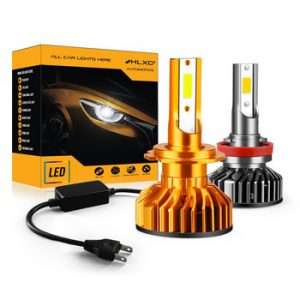 HLXG Mini Canbus lampada H4 H7 LED Car Headlight 16000LM 4300K 6000K 8000K Lamp H1 9005 HB3 9006 HB4 H8 H9 H11 fog lights Bulbs