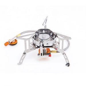 Widesea Wind proof outdoor gas burner camping stove lighter tourist equipment kitchen cylinder propane grill