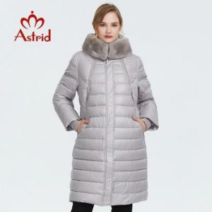 Astrid 2019 Winter new arrival down jacket women outerwear high quality thick cotton fashion style long women winter coatFR-2049