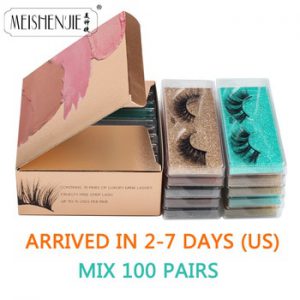 New Wholesale Messy Eyelashes 3d Mink Lashes Mink Eyelashes Natural Soft Wholesale False Eyelashes Make ups False Lashes In Bulk