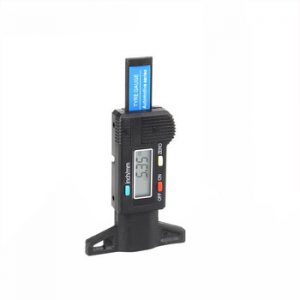 0-25.4mm Digital Tire Consumption Gauge LCD Display Resolution 0.01mm Battery Excluded