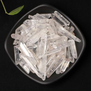 Natural Quartz Crystal Healing Crystal Quartz Natural Transparent Column Decorative Tip DIY Process Of Any Size