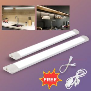 Full Set Led Lights Under Cabinet Light For Kitchen Cabinets Lamp 10W 20W T5 LED Tube With Plug For Bedroom Decoration 220V 110V