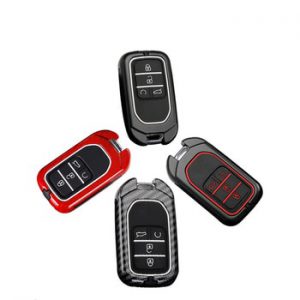 car key case Zinc alloy silica gel for HONDA STEPWGN Odyssey released Elysion MPV Civic for HR-V CRV agreement odyssey 2013-2018