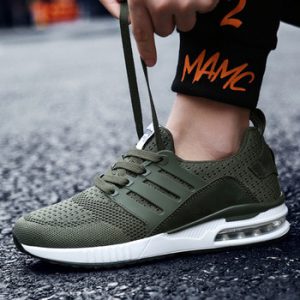 2020 New Man Sneakers for Men Rubber Black Running Shoes Army Green Breathable Fabri Sport Shoes Male Female Women Pink Sneakers