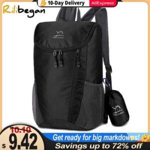 Ultralight Portable Folded Backpack for Men 43*17*28 cm Outdoor Hiking Travel Backpacks Waterproof Camping Women Shopping Bags