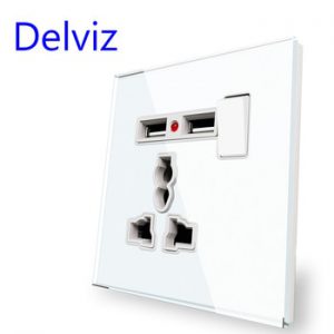 Delviz Universal USB Socket