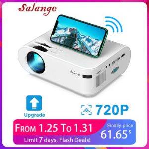 Salange P62 Mini Projector 4000 Lumens