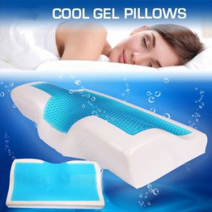 Memory Foam Pillow Neck Gel Slow-Rebound Cervical Orthopedic Cushion Anti-Snore Neck Shoulders Relax For Deep-Sleeping Bedding