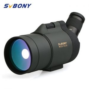 SVBONY 25-75x70 Spotting Scope SV41 Monocular Telescope Refraction Zoom Hunting Optics BAK4 Prism Long Range Waterproof w/Tripod