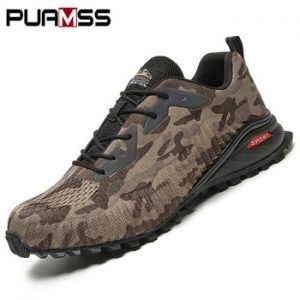 Outdoor Men Hiking Shoes 2020 Waterproof Tactical Combat Army Boots Desert Training Sneakers Trekking Shoes Large Size 39-50