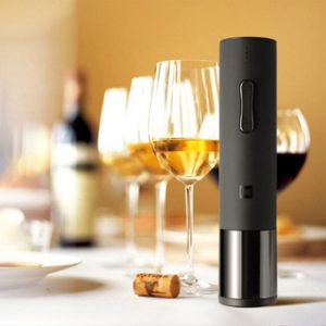 Xiaomi Huohou Opener Automatic Red Wine Bottle Opener cap Stopper fast Decanter Set Electric Corkscrew Foil Cutter Cork Tool