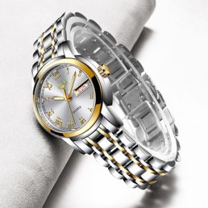 LIGE 2020 New Gold Watch Women Watches Ladies Creative Steel Women's Bracelet Watches Female Waterproof Clock Relogio Feminino