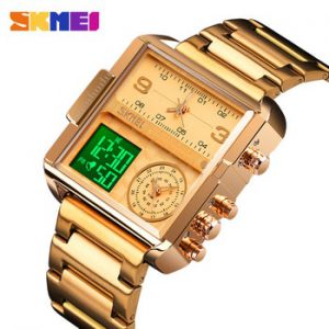 SKMEI Luxury Men Quartz Digital Watch Creative Sport Watches Male Waterproof Wristwatch Montre homme Clock Relogio Masculino