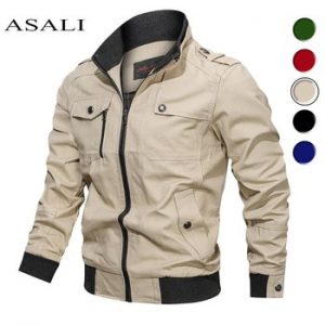 2020 Military Jacket Men Spring Autumn Cotton Windbreaker Pilot Coat Army Men's Bomber Jackets Cargo Flight Jacket Male Clothes