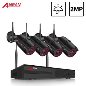 ANRAN 2MP Outdoor Security Camera System Kit Wireless Video Surveillance System Waterproof Camera Night Vision HDD NVR kit