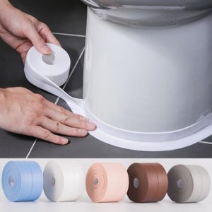 Wallpaper diy self adhesive kitchen waterproof mildew-proof sealant tape wall stickers kitchen floor PVC waterproof sealing Tape