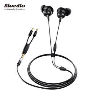 Bluedio Li wired earphone sport earbuds wired headset with Y-shape wire built-in microphone for phone computer laptop