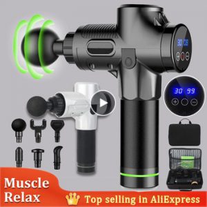 Muscle Massage Gun for Athletes Percussion Massager Deep Tissue Massager Percussion Muscles Handheld Tissue Massage Gun