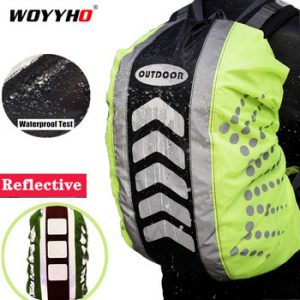 Rain Cover Backpack Reflective Waterproof Dustproof Sport Bag Cover Outdoor Travel Hiking Climbing Rucksack Rainproof Cover