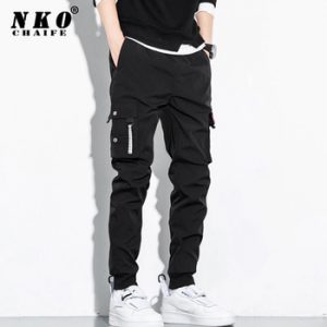 CHAIFENKO Hip Hop Cargo Pants Men New Fashion Harajuku Streetwear Multi Pocket Joggers Trousers Men Casual Harem Men Pants M-8XL