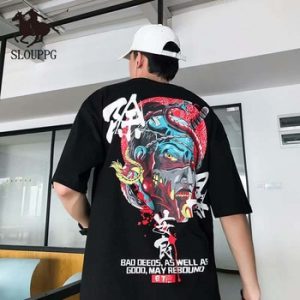 Men's short-sleeved T-shirt 2019 new summer men's casual short-sleeved tide brand ins hip-hop half sleeve Chinese style