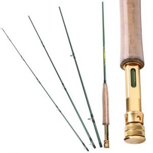 Sougayilang 2.7M UltraLight Fly Fishing Rods LW 5/6 4 Sections Fast Action Freshwater Fly Rods for Trout Salmon Fishing Tackle