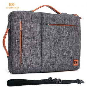 DOMISO Multi-use Strap Laptop Sleeve Bag With Handle For 10" 13" 14" 15.6" 17" Inch Laptop Shockproof Computer Notebook Bag