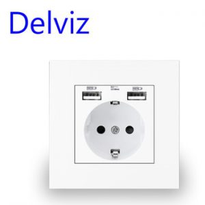 Delviz EU Standard 16A Wall Socket