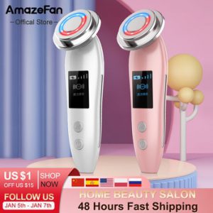 AmazeFan 4 in 1 EMS photon beauty instrument female facial care eye care tool beauty machine skin care instrument beauty instrum