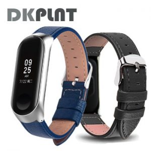 Watch band for Xiaomi Mi Band 5/4 Strap watch Leather wrist strap For xiaomi mi band 4 accessories bracelet Miband5/ 4/3 Strap