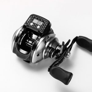 Fishing Reel with Digital Display 6.3:1 16+1BB Left/Right Hand Low Profile Line Counter Pesca High Quality