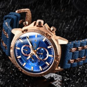 LIGE Sports Watch Men Waterproof Mens Wristwatch Quartz Watches For Men Luxury Brand Silicone Strap Man Clock Relogio Masculino