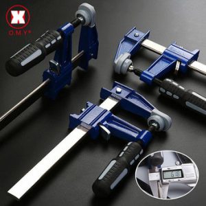 Clip Quick Ratchet Release Speed Squeeze Wood Working Work Bar F Clamp Clip Kit Spreader Gadget Tools