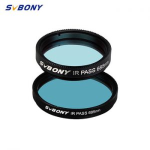 SVBONY SV183 IR-Pass Filter 1¼" (685 nm)Reduce the Effects of Seeing for Planetary Photography Contrast Enhancement-1.25 /2 Inch