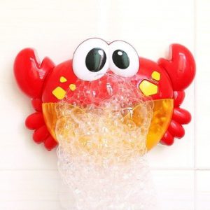 Bubble Crabs Music Baby Bath Toys Kids Pool Swimming Bathtub Soap Machine Automatic Bubble Crabs Frog Music Bubble  bath machine