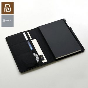 Youpin Kaco A5 NoteBook  Smart Home Noble Paper PU Card Slot Wallet Book for Office Travel with a Gift