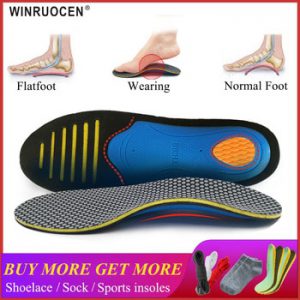 EVA Orthopedic Insoles Orthotics flat foot Health Sole Pad for Shoes insert Arch Support pad for plantar fasciitis Men Woman