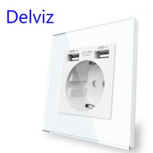 Delviz EU Standard USB Socket