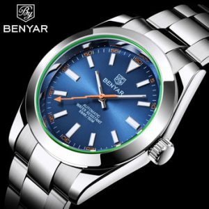 Benyar Skymaster men's watches 2020 luxury Top brand automatic men mechanical wristwatches waterproof sport clock Reloj hombres