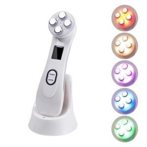 EMS Mesotherapy Electroporation RF Radio Frequency LED Photon Skin Care Device Face Lift Tighten Wrinkle Removal Beauty Machine