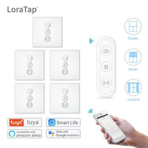 Tuya Smart Life Curtain Switch Remote Control Blinds Engine Roller Shutter RF+WIFI App Timer Google Home Aelxa Echo Smart Home