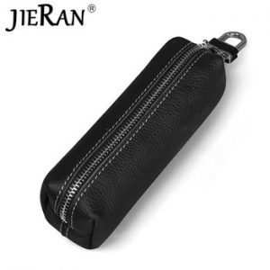 Key Bag Fashion Genuine Cow Leather Men Women Key Holder Top Quality Small Business Keys Case Women Housekeepers Purse Walllet