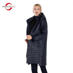 MODERN NEW SAGA 2020 Autumn Women Coat Spring Warm Long Jacket Parka Femme Long Coat Female Quilted Coat Overcoat Fleece Liner