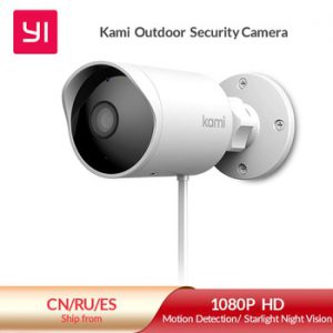 Kami Outdoor Security Camera Colour Night Vision1080P Wifi IP Cam Surveillance System AI Human /Pet Detection Digital Zoom