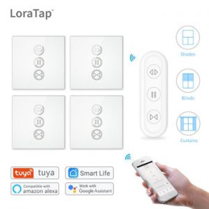 Tuya Smart Life Curtain Switch Remote Control Blinds Engine Roller Shutter RF&Wifi App Timer Google Home Aelxa Echo Smart Home