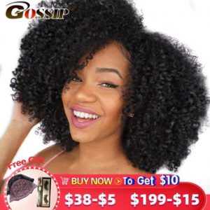 Mongolian Kinky Curly Hair Bundles 100% Human Hair Bundles Afro Kinky Curly Hair Weave Bundles 1/3/4 Bundles Gossip Remy Hair