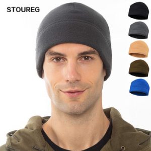 Winter Fleece Warm Hiking Caps Men Thermal Tactical Outdoor Caps Sport Cycling Ski Caps Men Hunting Fishing Hats